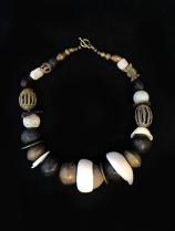 Ethnic Necklace with Terra Cotta & Shell 1