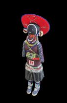 Traditional Zulu Doll by Lobolile Ximba - South Africa 2