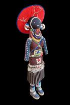 Traditional Zulu Doll by Lobolile Ximba - South Africa 6