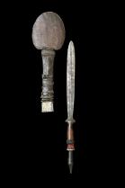 Old Sword and Sheath - Yaka People, D.R. Congo