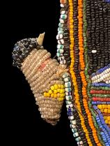 Yoruba beaded divination necklace - Nigeria - SOLD 8