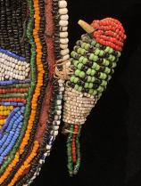 Yoruba beaded divination necklace - Nigeria - SOLD 9