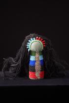 Old Beaded Doll - Zulu People, South Africa (4165)