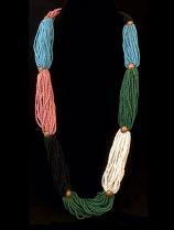 Beaded Necklace - Zulu people, South Africa (#5508)