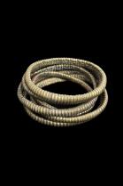 Set of 6 Vintage Conduit Bangles - Zulu People, South Africa