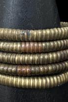 Set of 6 Vintage Conduit Bangles - Zulu People, South Africa 6