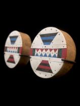 'Iziqhaza' Ear Plugs - Zulu People, South Africa (C) 1