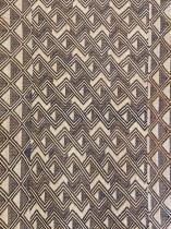 Long Embroidered Kuba Cloth (#108) - D.R. Congo 1