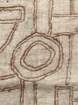 Kuba Raffia Cloth Skirt Panel - Kuba People, D.R. Congo (#112) 3