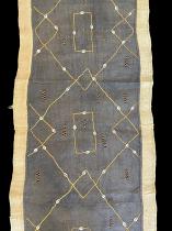 Kuba Raffia Cloth Skirt - Kuba People, D.R. Congo (#131) 1