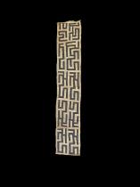 Kuba Raffia Cloth Skirt - Kuba People, D.R. Congo (#132)