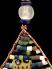 Beaded Christmas Tree Ornament - Ghana 1