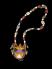 Yoruba beaded divination necklace - Nigeria - SOLD 1